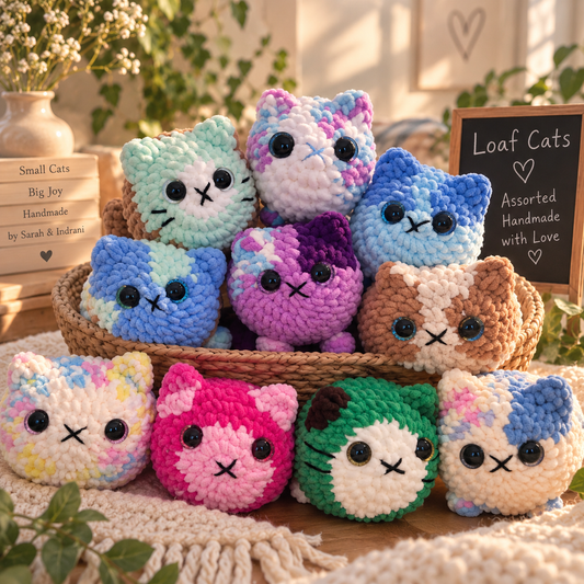 Handmade Loaf Cats — Assorted Surprise ♡