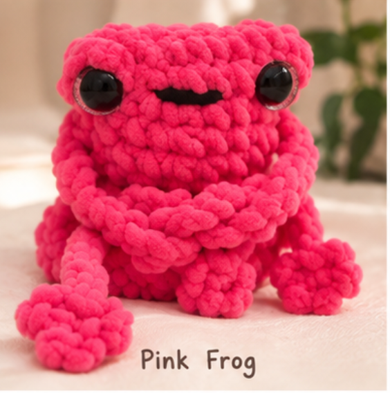 Cozy Handmade Frog Collection