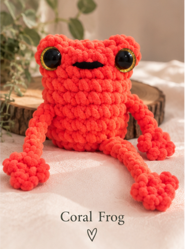 Cozy Handmade Frog Collection